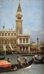 Rückkehr des Bucentoro zum Molo am Himmelfahrtstag (Detail)